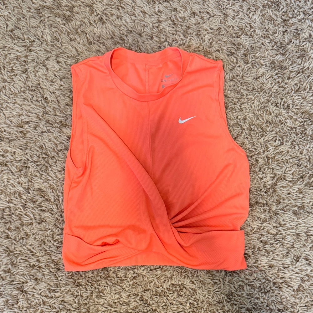 Nike Women's Orange Crop Top